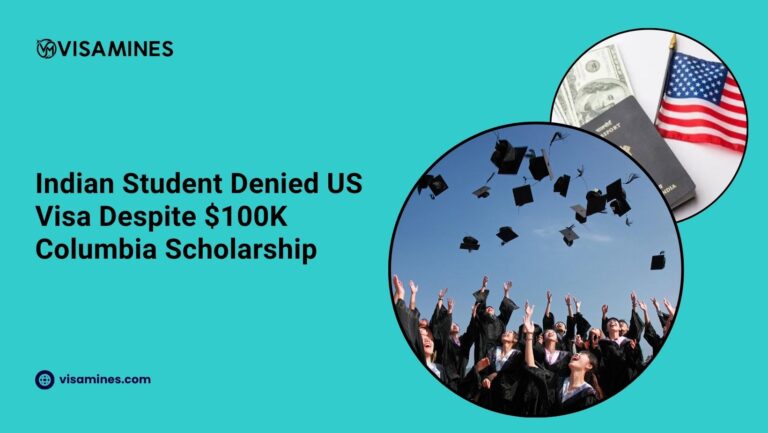 Indian Student Denied US Visa Despite $100K Columbia Scholarship